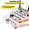 Folding
Hand Cart 330 lb Capacity Dolly Truck w/ 4 Wheels Luggage Trolley