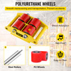Heavy Machine Dolly Skate Roller Machinery  Mover With 360-Degree  Rotation Cap