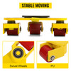 Machinery Skate Mover 360ørotation Smooth Heavy Duty Machinery Mover