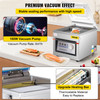 DZ-260C Digital Vacuum Sealer Food Vacuum Sealing Packing Machine 110V