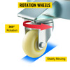 Premium Auto Heavy Duty 55 Gallon Drum Dolly Up To 23-5/8" Diameter