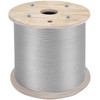 T316 1x19 Stainless Steel Cable 1/8" Cable Rail Wire Rope Aircraft Cable 500FT