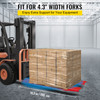 84x4'' Forklift Pallet Fork Extensions Pair Steel Great Lift Truck
