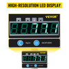 High Precision 1000KG 2200LBS 1T Aluminum Digital Crane Scale Heavy Duty Silver
