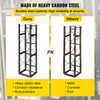 Refrigerant Tank Rack Cylinder Tank Rack with 3-30lb and 3 Small Bottles