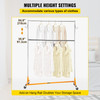 Z-Truck Clothing Rack Rolling Garment Z Rack Lockable Casters Heavy-duty