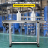 Belt Conveyor Pvc Conveyor Belt59x 15.7-inch, Motorized Conveyor W/ Guardrails