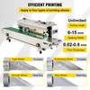New FR-770 Continuous Band Horizontal Bag Sealer Automatic Sealing Machine 110V
