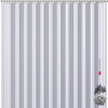 Plastic Curtain, 6ft Width x 8ft Height Plastic Strip Curtain, Clear PVC Freezer Curtain, 0.08in Thickness Plastic Door Strip w/Over 50% Overlap for Walk-in Freezers, Warehouse and Clean Rooms