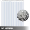 24PCS PVC Strip Curtain 96in (8 ft) Width x 84in (7 ft) Height, Vinyl Door Strips Strips 2mm Thickness, Plastic Door Curtain with 5cm Overlap, for Freezer Doors Warehouse Doors