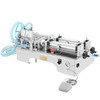 Horizontal Liquid Filling Machine 100-1000ml, Pneumatic Liquid Filling Double Heads, Automatic Bottle Filler for High Viscosity Liquid and Paste