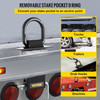 Stake Pocket D Ring 8 Pack 16200 lbs Removable Iron D Rings Truck Trailer