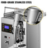 Automatic Liquid Sealing Machine Food-Grade Stainless Steel Weighing Filling Machine 5-160 ml Liquid Quantitative Dispenser, with 20-40 Bags/Min Sauce Packing, Trilateral Sealing for Oil/Milk