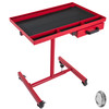 Rolling Tool Table Tear Down Tray220lbs Adjustable Height With Drawerin Red