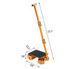 Machinery Skate Machinery Mover Pulling Bar Smooth Heavy Equipment 6T/13000LBS