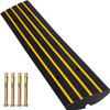 Car Rubber Driveway Curb Ramp 10000kg Capacity Threshold Ramp