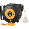 Retractable Extension Cord Reel Power Cord Reel 50FT 14AWG/3C SJTOW UL