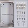 Steel Electrical Box Electrical Enclosure Box 12x10x6" Stainless Steel Box