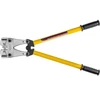 Battery Cable Crimping Tool 10-120 mm2, Cable Lug Crimping Tool for Heavy Duty Wire Lugs, Battery Cable Crimper for AWG 8-4/0, Hexagon Lug Crimping Tool for Wire Cable Cutting and Crimping