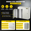 NEMA Steel Enclosure, 20 x 20 x 6'' NEMA 4X Steel Electrical Box, IP66 Waterproof & Dustproof, Outdoor/Indoor Electrical Junction Box, With Mounting Plate