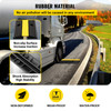 Modular Rubber Speed Bump Driveway Cable Protector Ramp 3 Pack 1-Channel