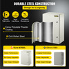 NEMA Steel Enclosure, 24 x 16 x 10'' NEMA 4X Steel Electrical Box, IP66 Waterproof & Dustproof, Outdoor/Indoor Electrical Junction Box, With Mounting Plate