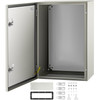 NEMA Steel Enclosure, 24 x 16 x 10'' NEMA 4X Steel Electrical Box, IP66 Waterproof & Dustproof, Outdoor/Indoor Electrical Junction Box, With Mounting Plate