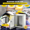 NEMA Steel Enclosure, 12 x 8 x 8'' NEMA 4X Steel Electrical Box, IP66 Waterproof & Dustproof Outdoor/Indoor Electrical Junction Box, With Mounting Plate