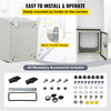 Electrical Steel Enclosure Box NEMA 4 Outdoor Enclosure 12 x 12 x 8'' UL