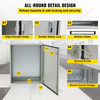 Electrical Steel Enclosure Box NEMA 4 Outdoor Enclosure 24 x 16 x 10'' UL