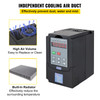 VFD 3KW,Variable Frequency Drive 14A,CNC VFD Motor Drive Inverter Converter 220V,for Spindle Motor Speed Control (1 or 3 Phase Input, 3 Phase Output)