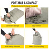 Miter Saw Hood Chop Dust Collection 50x30x40 Inch Folding Waterproof