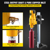 8 Inch/205MM Diamond Core Drilling Machine 3980W Diamond Core Drill Rig with Stand and Drill Bits,Wet Dry Core Drill Rig for Diamond Concrete Drilling Boring (Drill Bit Diameter: 4.25'/108MM)