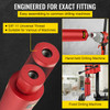 Diamond Core Drill, 2.5"/63mm Diameter Core Drill Bit, 14"/355mm Concrete Core Drill Bit, 5/8"-11 Thread Core Bit, Wet Drill Core Bits w/a Blade, Diamond Dry/Wet Coring Bit For Concrete Brick
