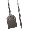 Clay Spade, 3.9" x 9.5" SDS Plus Shank, 40Cr Steel Jackhammer Bit for Electric Demolition Jack Hammer w/Point Chisel, Trenching and Digging Shovel Bit for Clay, Gravel, Frozen Soil