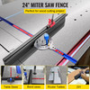 Table Saw Circular Router Miter Gauge 24" Woodworking Track Angle Ruler