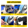 Belt Grinder Sander Wheel Set 4" Drive 0.94" Bore 3" Track 2" Idler Wheels