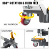 Adjustable Universal Mobile Base 1500LBS Load-Bearing Capacity Heavy-Duty Mobile Base Rolling Mobile Base for Mobilizing Woodworking Equipemnt, Fridge, Washing Machine