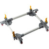 Adjustable Universal Mobile Base 1500LBS Load-Bearing Capacity Heavy-Duty Mobile Base Rolling Mobile Base for Mobilizing Woodworking Equipemnt, Fridge, Washing Machine