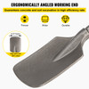 Clay Spade, 17.9' x 5.5' 1-1/8' Hex Shank, 40Cr Steel Jackhammer Bit for Electric Demolition Jack Hammer Carrying Case, Trenching and Digging Shovel Bit for Clay, Gravel, Frozen Soil