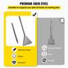 Clay Spade, 5.9" x 15.7" SDS Max Shank, 40Cr Steel Jackhammer Bit for Electric Demolition Jack Hammer w/Point Chisel, Trenching and Digging Shovel Bit for Clay, Gravel, Frozen Soil