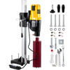 Core Drill Machine 305MM/12 Inches Core Drill Rig 4800W Powerful Rugged Diamond Concrete Core Drill with Stand Tool Wet Dry Concrete Brick Block Drilling (Drill Bit Diameter: 4"/100MM)