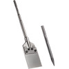 Clay Spade, 5.9" x 24.4" SDS Max Shank, 40Cr Steel Jackhammer Bit for Electric Demolition Jack Hammer w/Point Chisel, Trenching and Digging Shovel Bit for Clay, Gravel, Frozen Soil