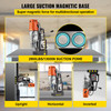 Magnetic Drill 1680W Magnetic Drill Press with 2Inch Boring Diameter Annular Cutter Machine 2900 LBS 11pcs HSS Annular Cutter Bits