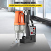 980W Magnetic Drill Press with 1-1/3 Inch (35mm) Boring Diameter Magnetic Drill Press Machine 2700 LBS Magnetic Force Magnetic Drilling System 680 RPM Portable Electric Magnetic Drill Press