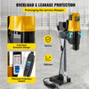 Diamond Core Drilling Machine, 10'/255 mm Capacity 4450W Concrete Core Drill for Concrete, Brick, Block, and Stone, Bench Drill Stand with Travel Distance 19'/483 mm