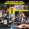 Mag Drill Press Electric Magnetic Drill 1100W 1.57" Max Diameter w/ 12 Bits