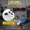 Angle Grinder, 9 Inch Powerful Grinder Tool 15 Amp Power Grinder with Variable Speed and 360Ã¸ Rotational Guard, 8000rpm Power Angle Grinders for Cutting and Grinding Metal, Stone, Wood, etc