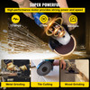 Angle Grinder, 7 Inch Powerful Grinder Tool 13 Amp Power Grinder with Variable Speed and 360° Rotational Guard, 8000rpm Power Angle Grinders for Cutting and Grinding Metal, Stone, Wood, etc