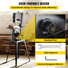 Benchtop Bandsaw for Woodworking, 3.5-Amp Band Saw, 10" Wood Bandsaw, Band Saws for Wood with 1700 RPM Induction Motor, Porter Cable Bandsaw with 45Ã¸ Tilt Cast Aluminum Table Fence and Scale